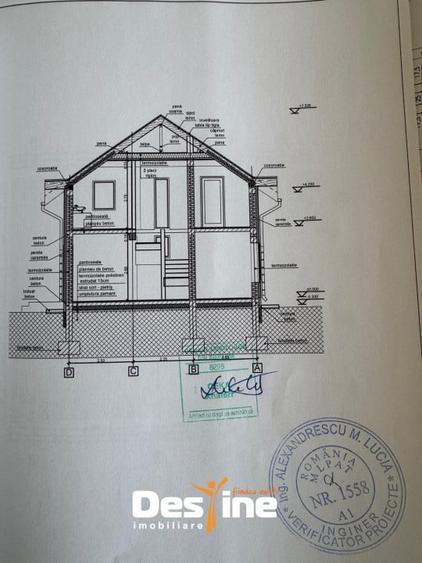 Dobrovat - Casa la Rosu P+1+Pod 129 mp Utili 1000 mp Teren - 16