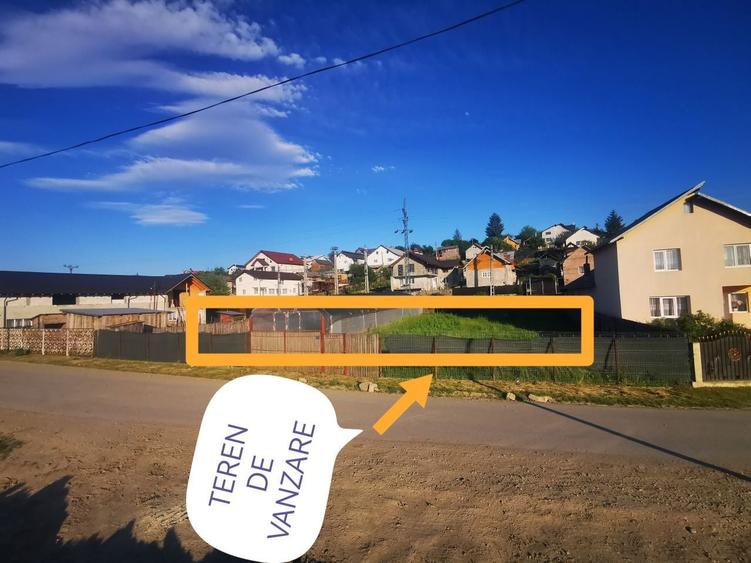 Teren intravilan 800 mp Ocnita Dambovita | utilitati la limita | acces 2 strazi | 20.000 - 5