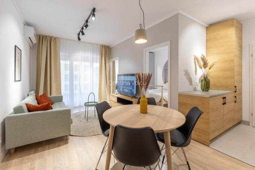 Apartament cu 2 camere decomandat, mobilat în Jiului