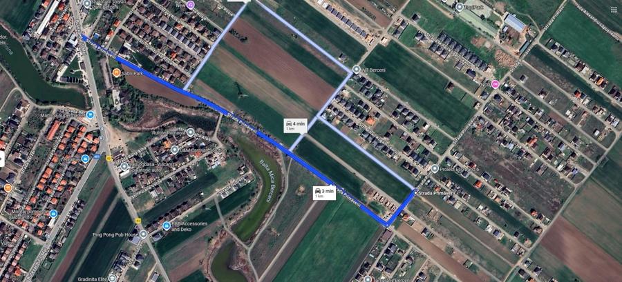 Teren Intravilan Primaverii, Com Berceni | AC - curent si gaz | #EG13E - 3