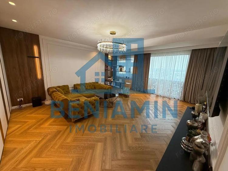 Penthouse cu piscina la etajul 11-Mobilat Lux-344mp-parcare-lift - 3