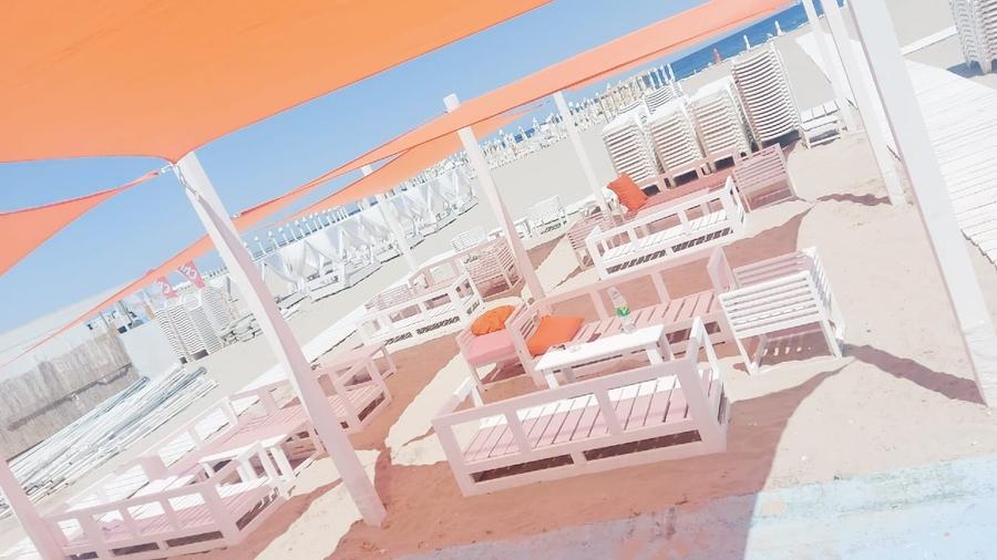 Terasa Statiunea Mamaia,malul marii-Zona Golden Palace-Complex Dorulet - 1