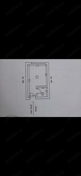 Garsonieră semidecomandată în Sud