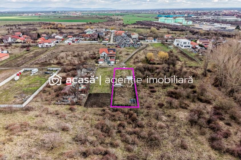 Teren 906 mp Arad,  preț sub localitățile limitrofe. - 9