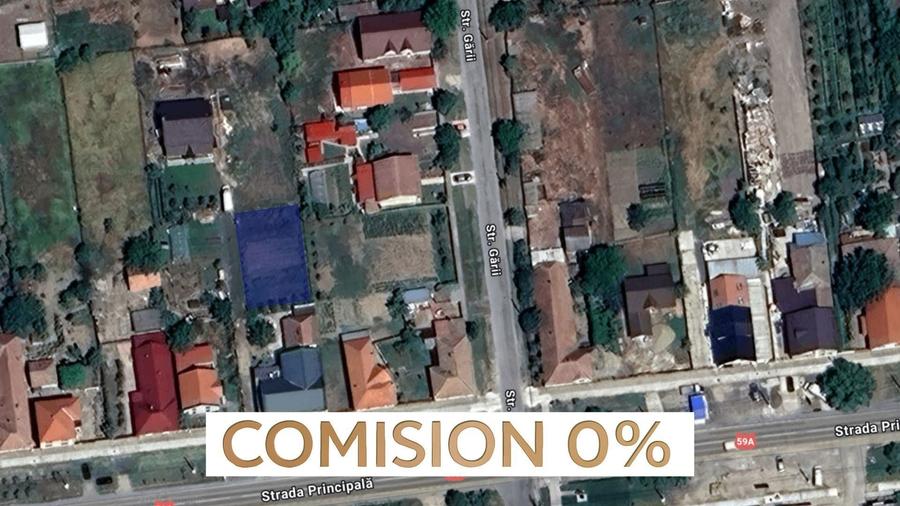 COMISION 0 | Teren intravilan | 505 mp | Zona Sacalaz - 1