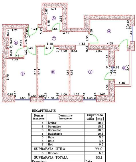 Inchiriere apartament 3 camere – Cortina North, Pipera - 12