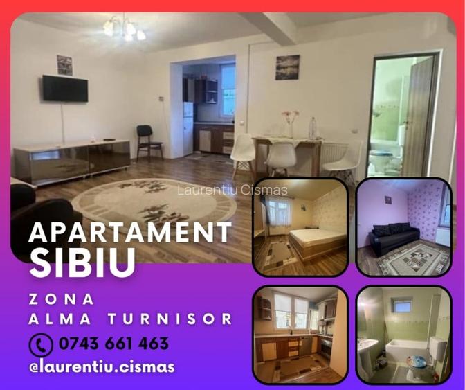Apartament 3 camere - Sibiu - zona Alma