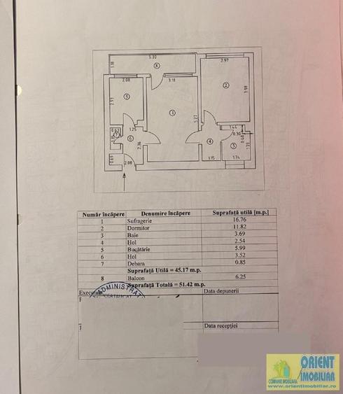 Abator, apartament 2 camere de vanzare, etaj 2, Constanta - 1