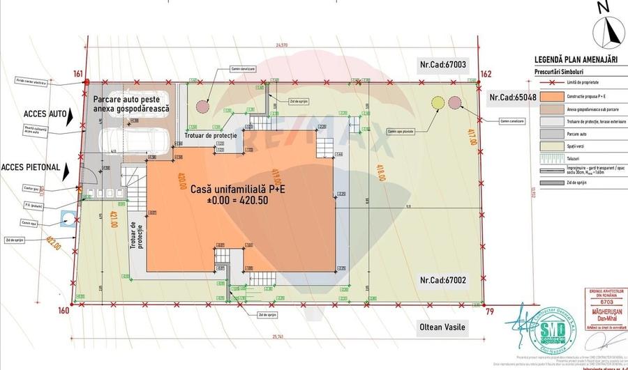 Casa individuala, arhitectura moderna, compartimentare superba, com 0 - 6