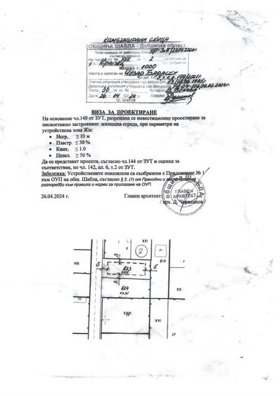 Teren Krapets(Bulgaria),690 mp,deschidere 16.46,aproape de mare,peisaj superb - 3