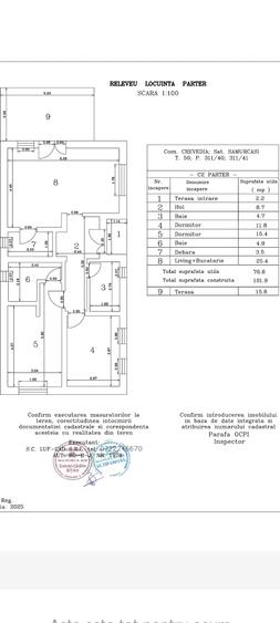 FARA COMISIOANE casa eleganta 3 camere 2 bai PARTER+pod camera tehnica terasa - 35