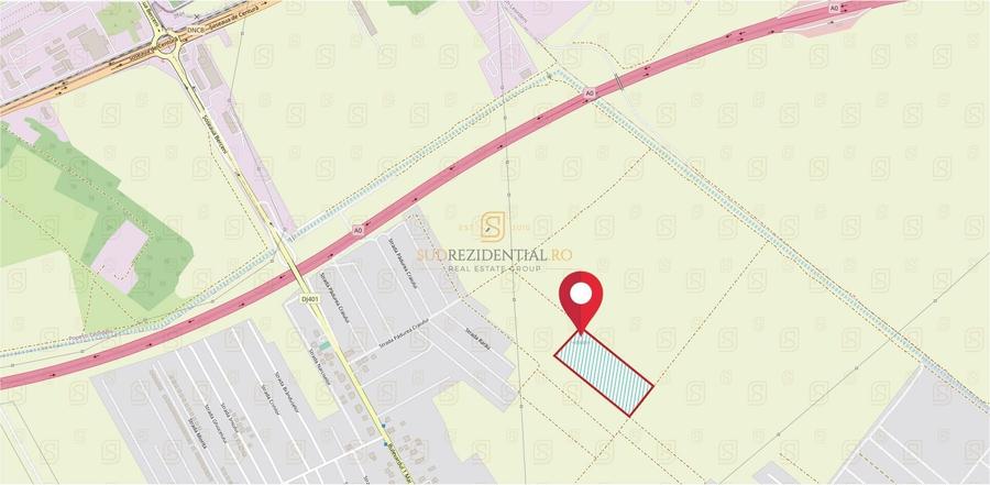 Teren intravilan de vanzare, 500 mp si deschidere ampla, Com Berceni - 5