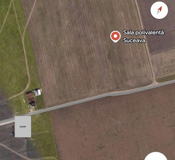 De vanzare teren 900mp zona Metro Suceava lanaga noua sala polivalenta - 2