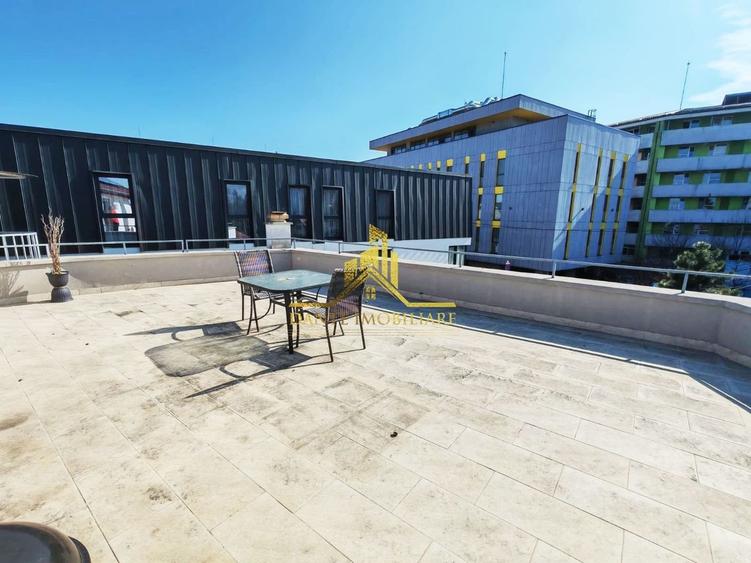 2 camere, mobilat modern, terasa 30 mp, parcare, Zorilor, Sigma, UMF - 15