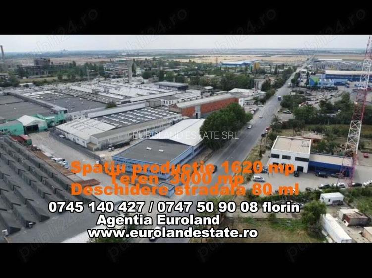 Spatiu de productie modern 1620mp. Spatiu de productie modern 1620mp.