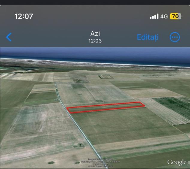 Vand teren 1 ha in Corbu cu vedere la mare  - 1