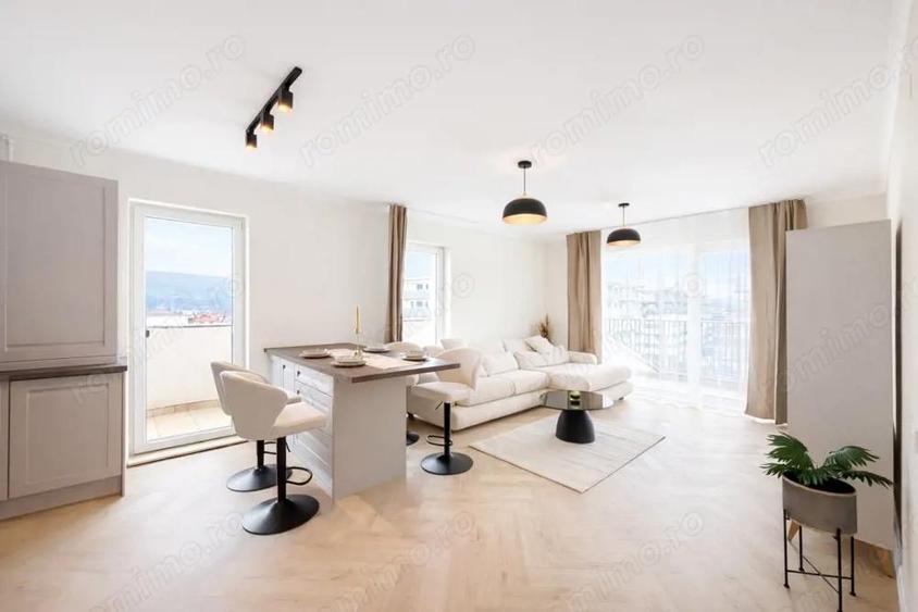 Apartament modern, amenajat premium, 55 mp, terasa spa?ioasa Str. Eroilor - 1