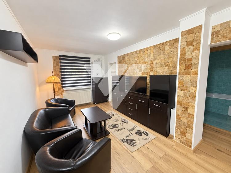 Apartament cu 3 camere decomandat, mobilat în Central