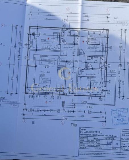 Teren Construcții intravilan de 389 mp, în Central