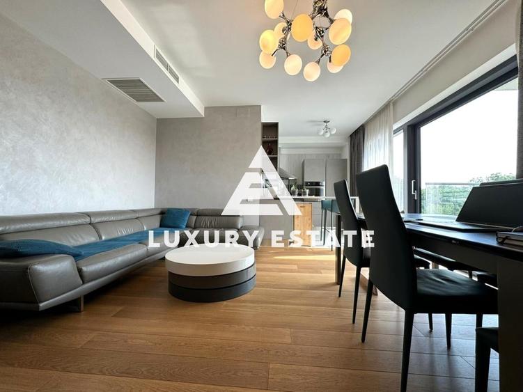 Inchiriere apartament mobilat cu 3 camere in One Herastrau Park - 2