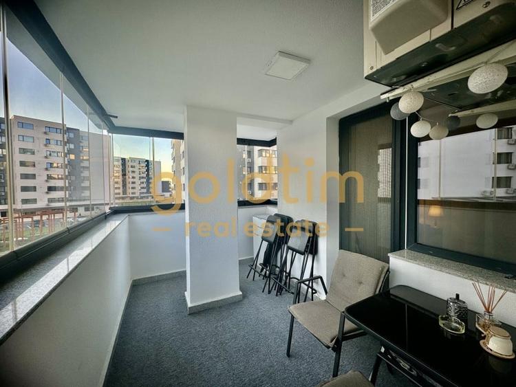 Apartament cu 2 camere semidecomandat, mobilat în Pipera
