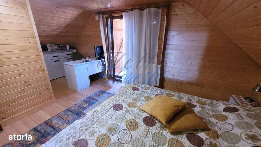 Cabana pe 2 nivele, 1600 mp teren, garaj, zona Rasca - 3