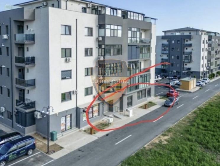 Spatiu comercial 87.4 mp , parter, Agigea zona Ro Ro