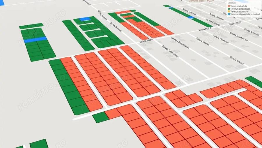 Teren Intravilan In Rate Comuna Berceni | utilitati: curent | #UG19BF - 2