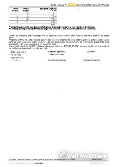 Teren, apropiere Aeroport, 451 mp, cu drept de servitute, Lip - 4