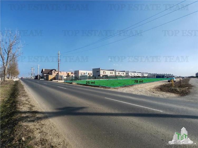 Teren Balotesti - Stradal - Sos. Unirii - 1