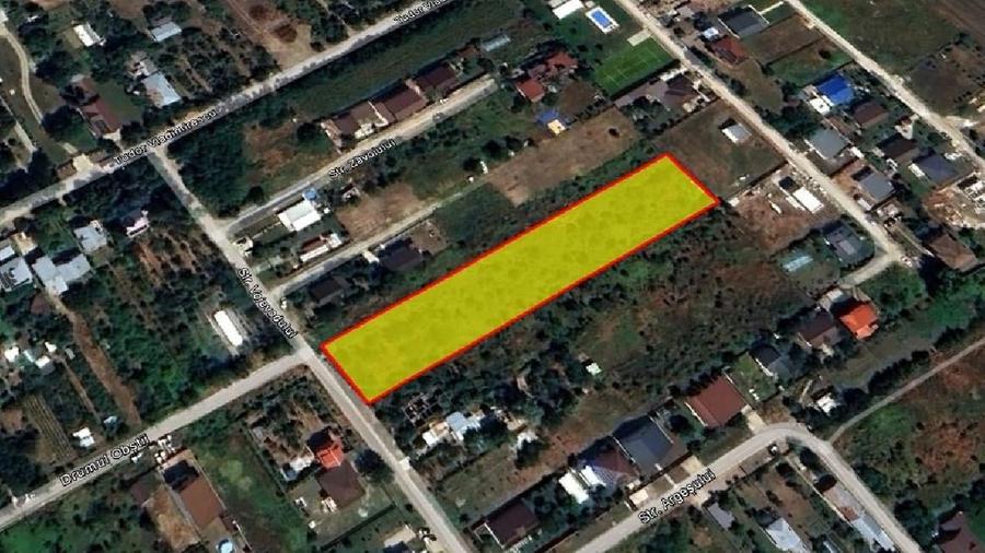 Teren intravilan construibil - 3.200mp, Clinceni - Ordoreanu - 2