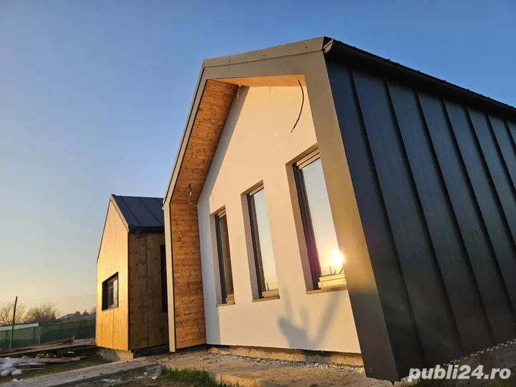 Casa moderna stil scandinav, 3 dormitoare, teren 513 mp Aduna?ii Copaceni 95.000 eur - 4