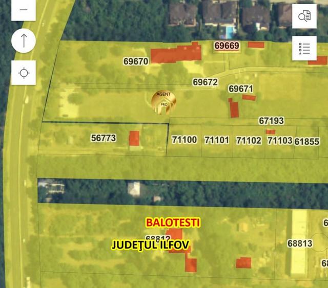 4 X Loturi Teren Intravilan in Saftica – Balotesti |  100m de DN1 - 7