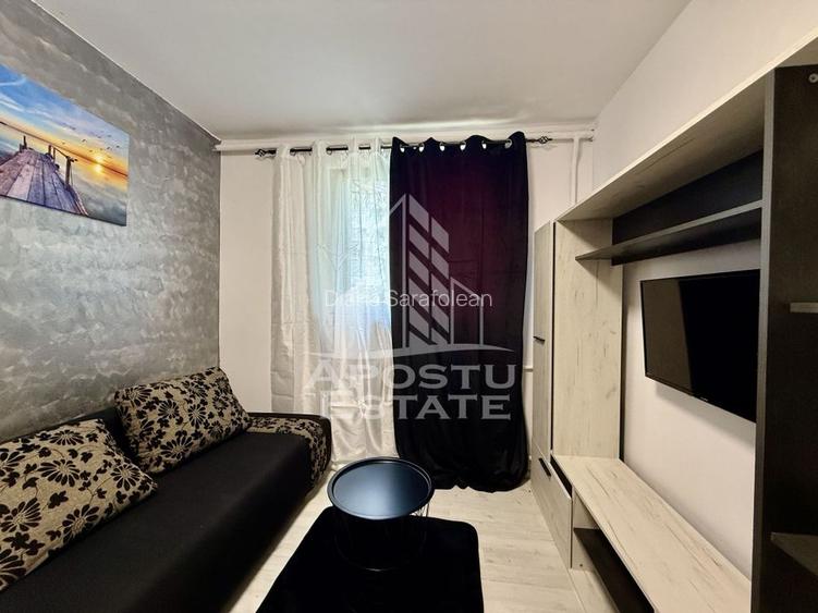 Garsoniera renovata si mobilata, totul nou, zona Take Ionescu