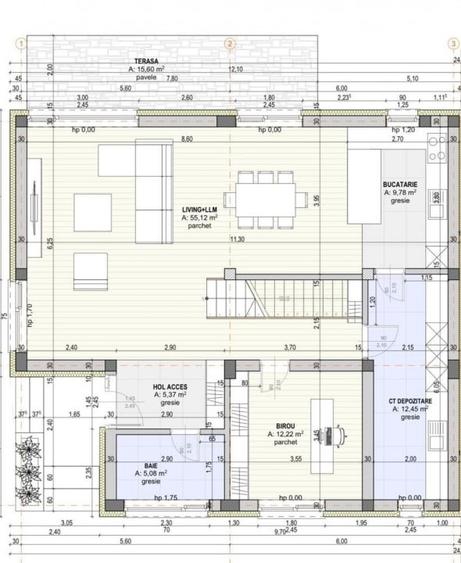 Casa cu birou la parter si incalzire in pardoseala - 3