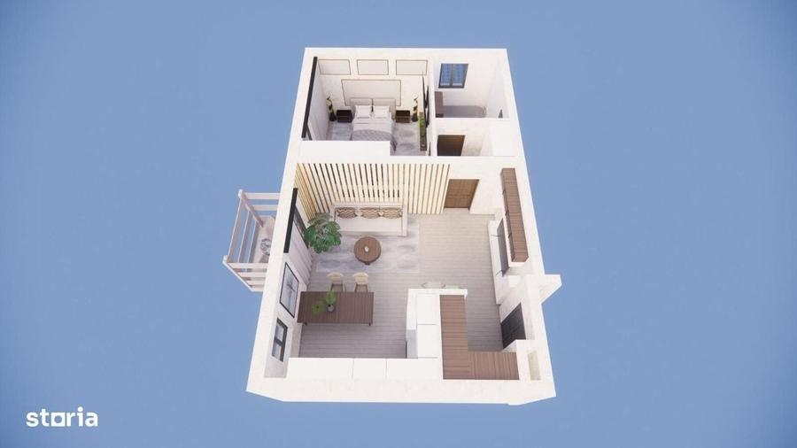 Apartament cu 2 camere în Freidorf