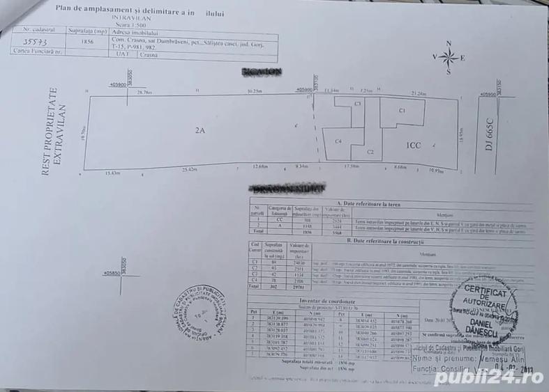 Casa de vanzare cu teren Sat Dumbraveni, Comuna Crasna (Gorj) - 4