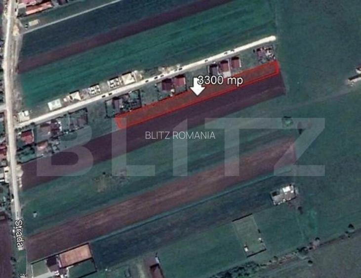 Teren intravilan Stupini, 3300 mp