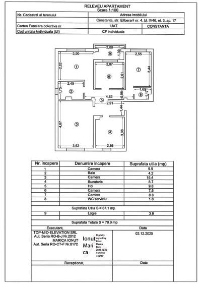 Apartament 4 camere zona brick - 6