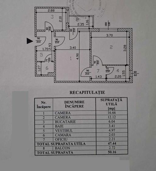 Apartament 2 camere Et 3 langa Plazza Mall Dr Taberei - 6