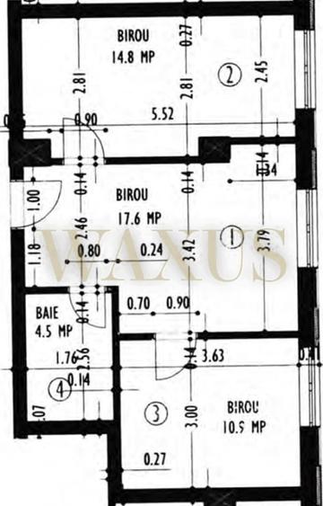 Apartament decomandat - 2 camere I SU 47,8MP I Parcare - Marasti - 2