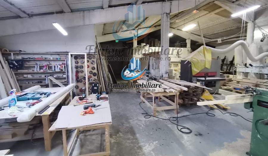 Hala 755 mp, teren 2000 mp, Girov, Judet Neamt - 1