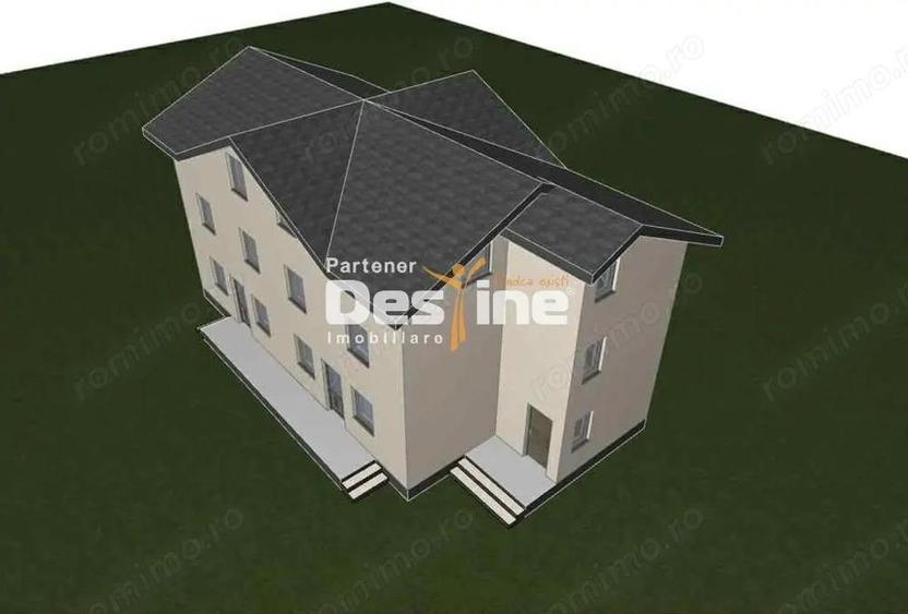 Duplex modern, P+2, 5 camere, 3 bai, toate utilita?ile zona Aerodrom Pa?cani - 3