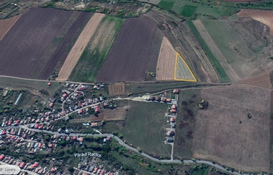 Teren de 8700 mp, în Central