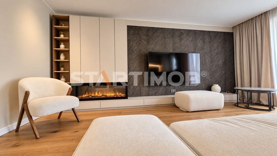 Apartament cu 2 camere decomandat, mobilat în Tractorul