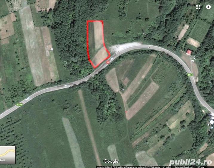 Teren de 5000 mp, în Măgura