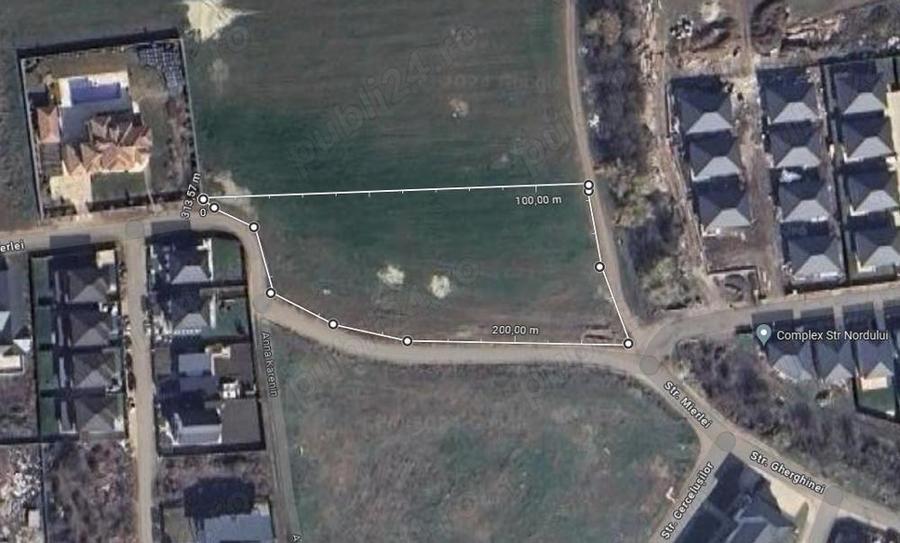 Teren de vanzare 4506mp str.Mierlei Tunari Ilfov - 1