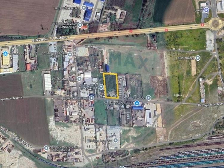 Teren  intravilan de vanzare zona Cfr Palas Constanta - 2