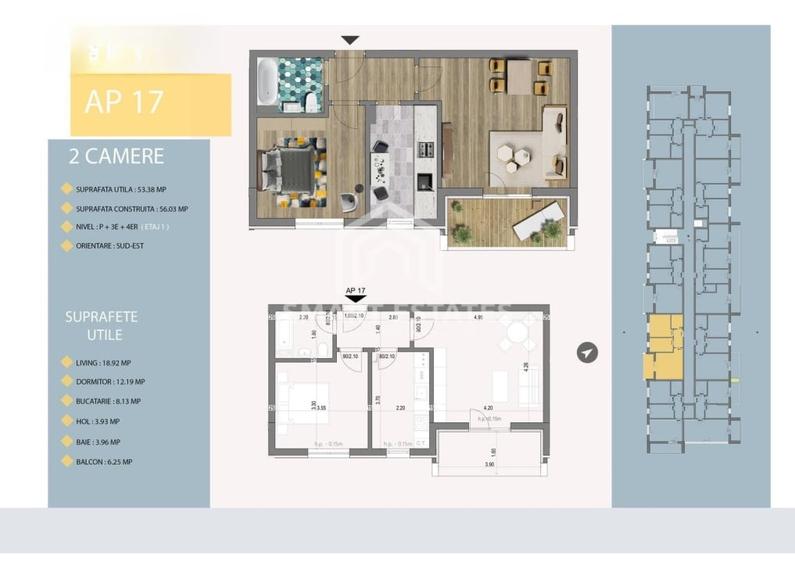 De vanzare 2 camere Theodor Pallady - 8