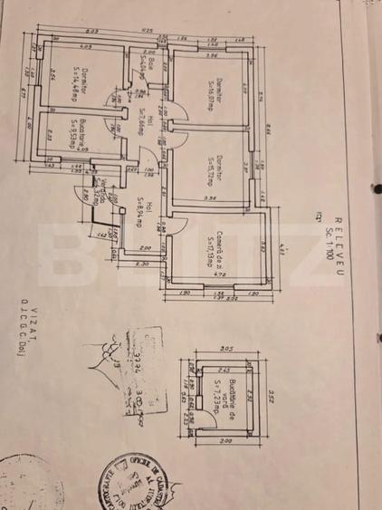 Spatiu comercial 100 mp, 400 mp teren, zona Medicina Veche/ 1 Mai - 1